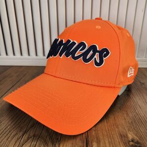 Denver Broncos New Era 3930 NFL 100 Fitted M/L Hat Cap Orange Script Sideline